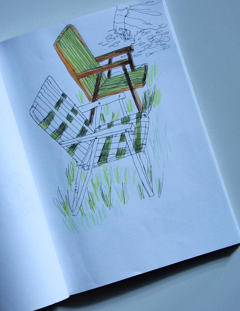 Carnet de croquis Mixed media