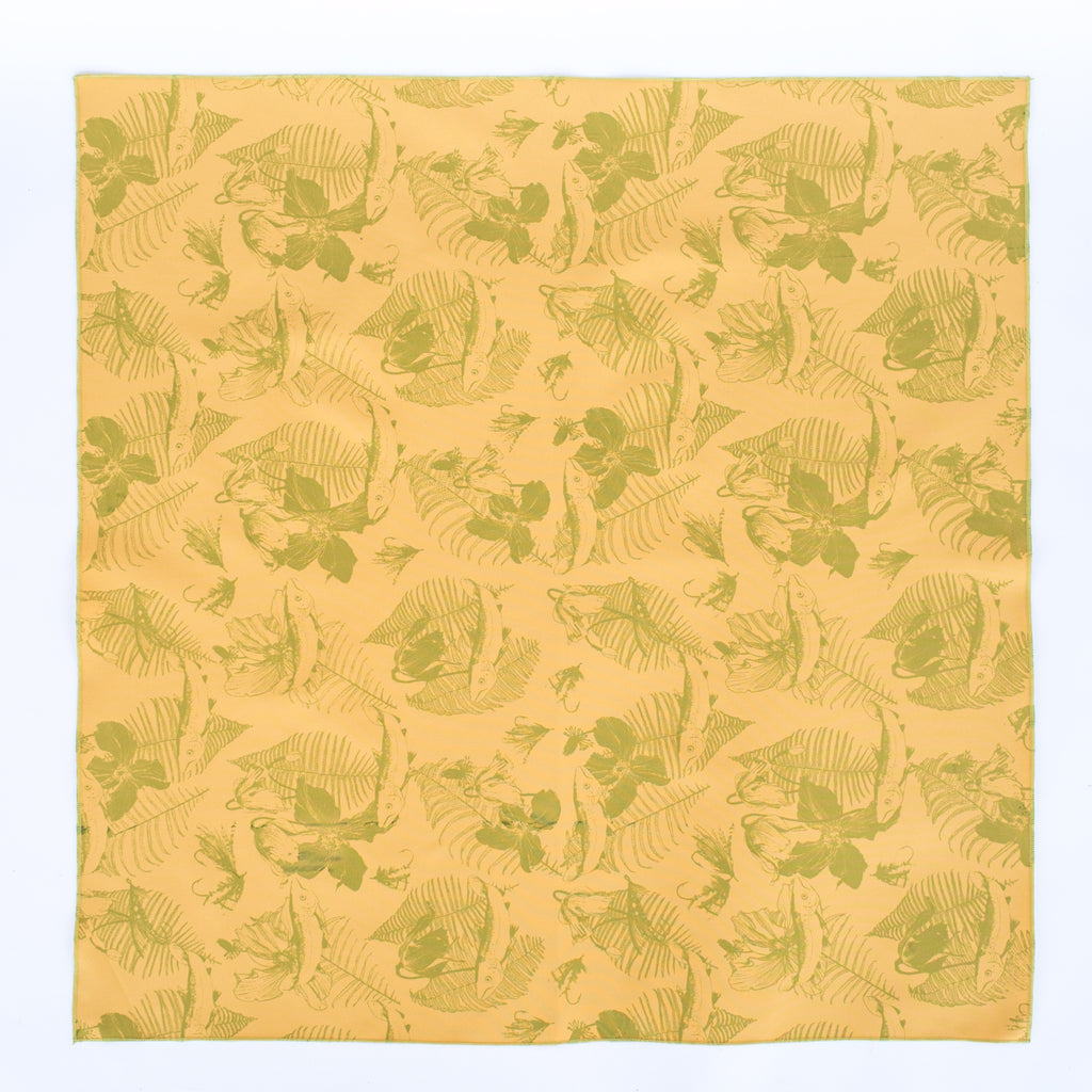 Furoshiki jaune et vert – 3 en 1
